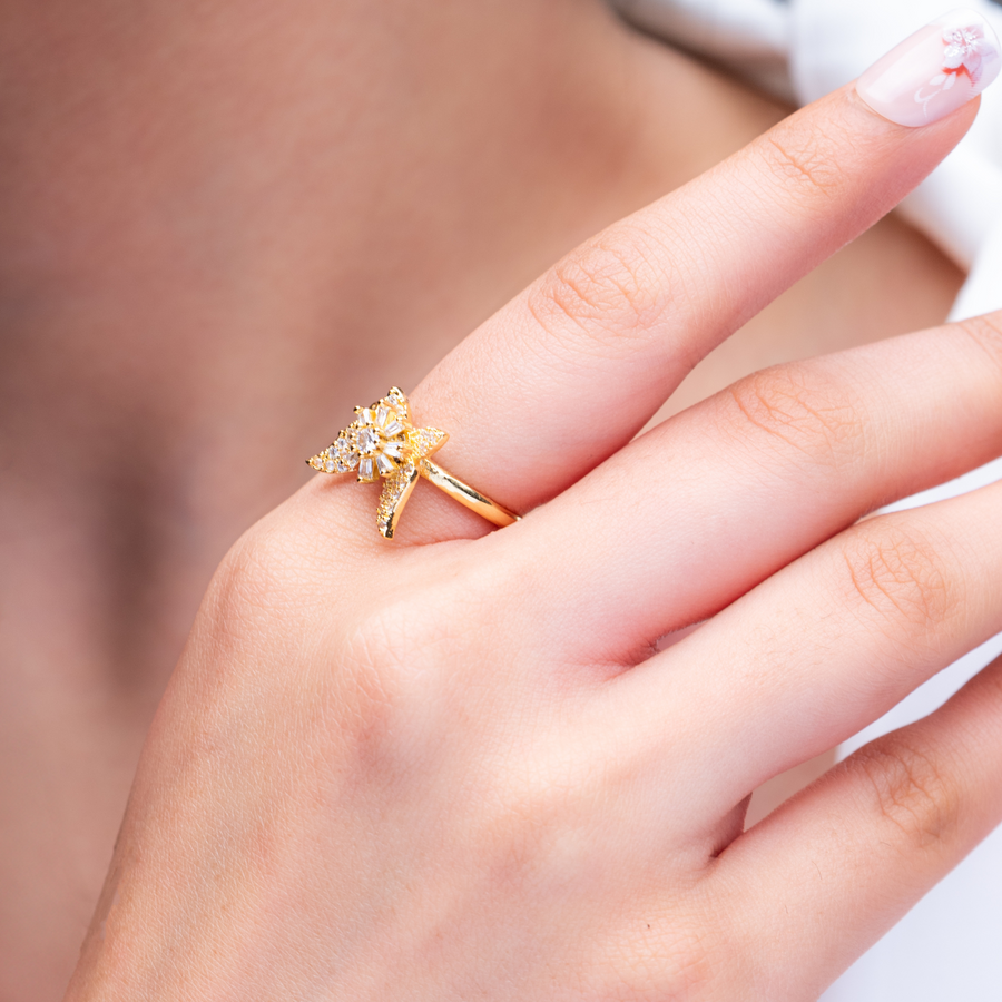 BUTTERFLY SPINNING RING