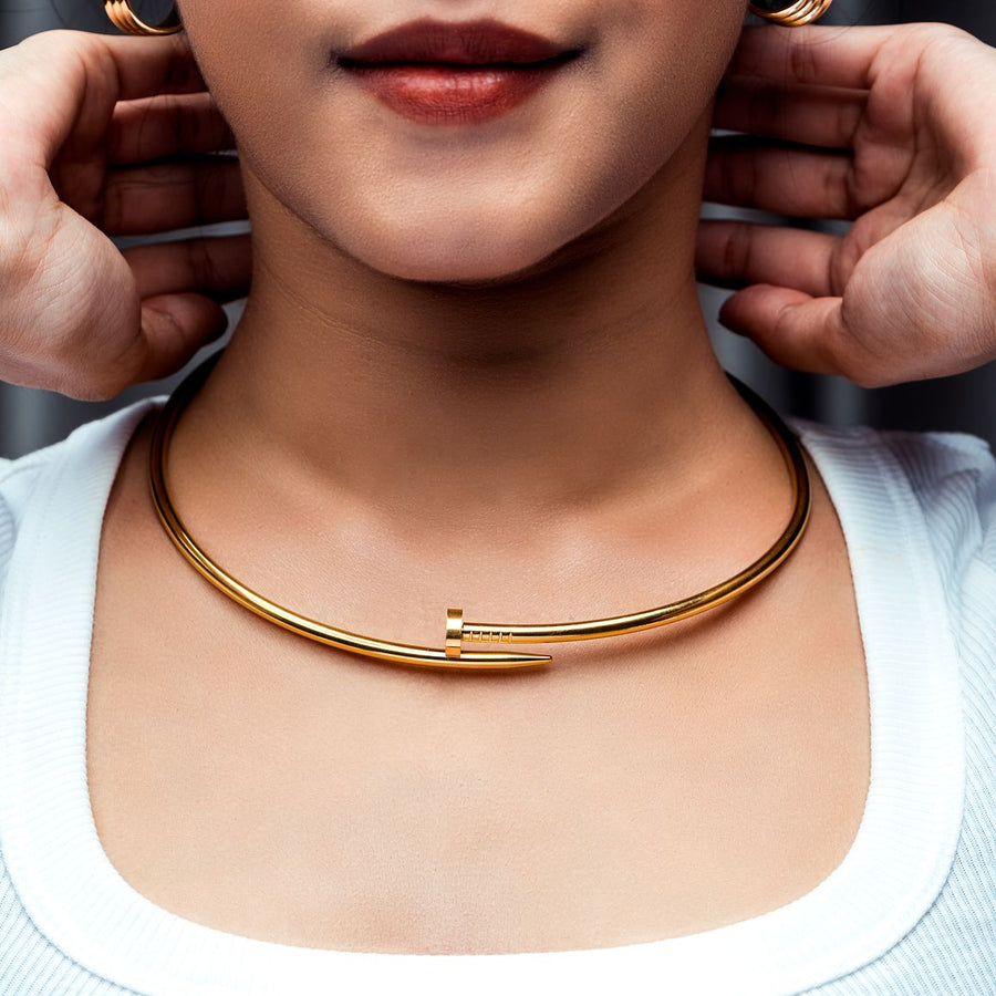 SCREWED-IN STYLE PENDANT - GOLD