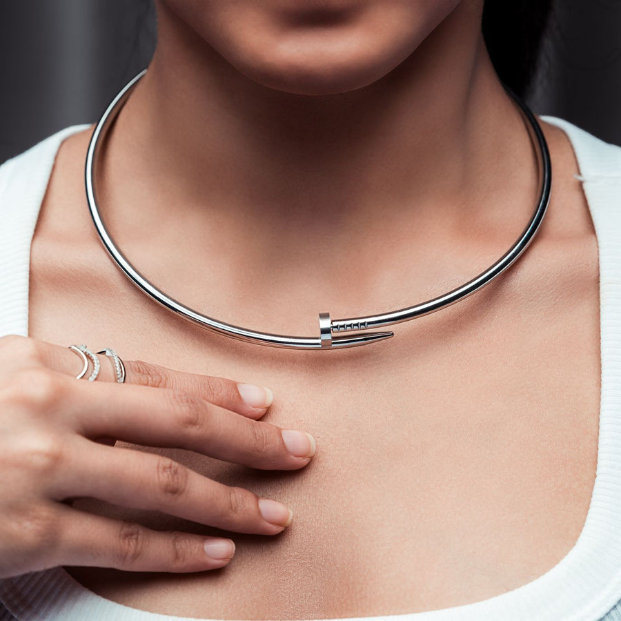 SCREWED-IN STYLE PENDANT - SILVER