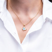 MINIMAL BUTTERFLY PENDANT