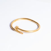 SCREWED-IN STYLE BANGLE - GOLD