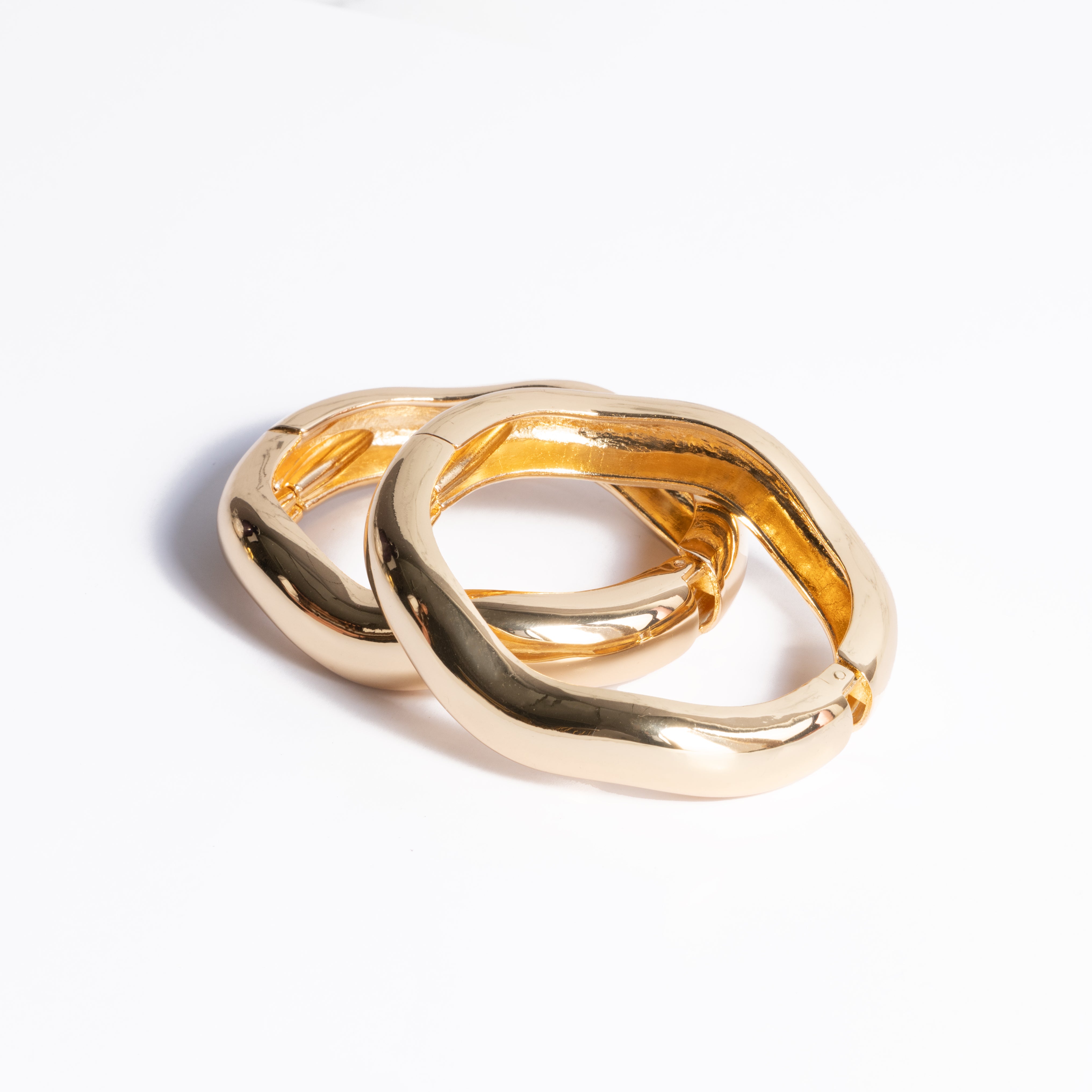 SARAH BRACELET - (STACK OF 2) - GOLDEN