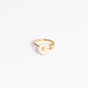 FLOWER SPINNING RING