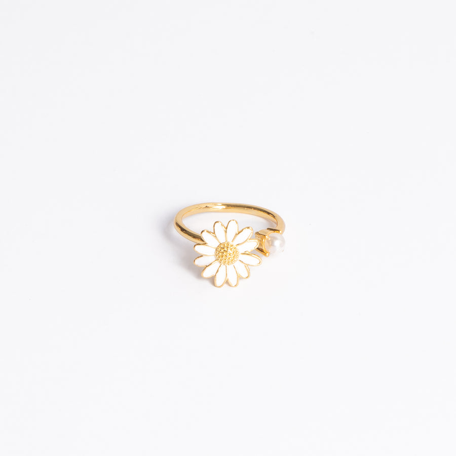 FLOWER SPINNING RING