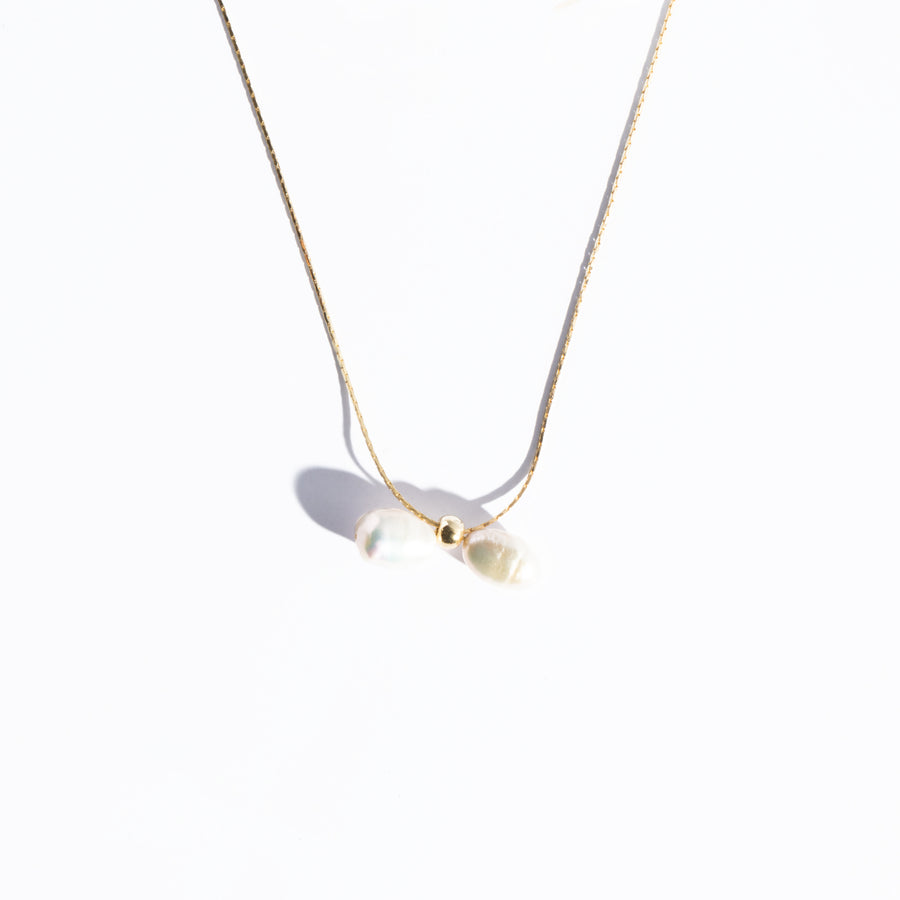 PEARL-BOW PENDANT