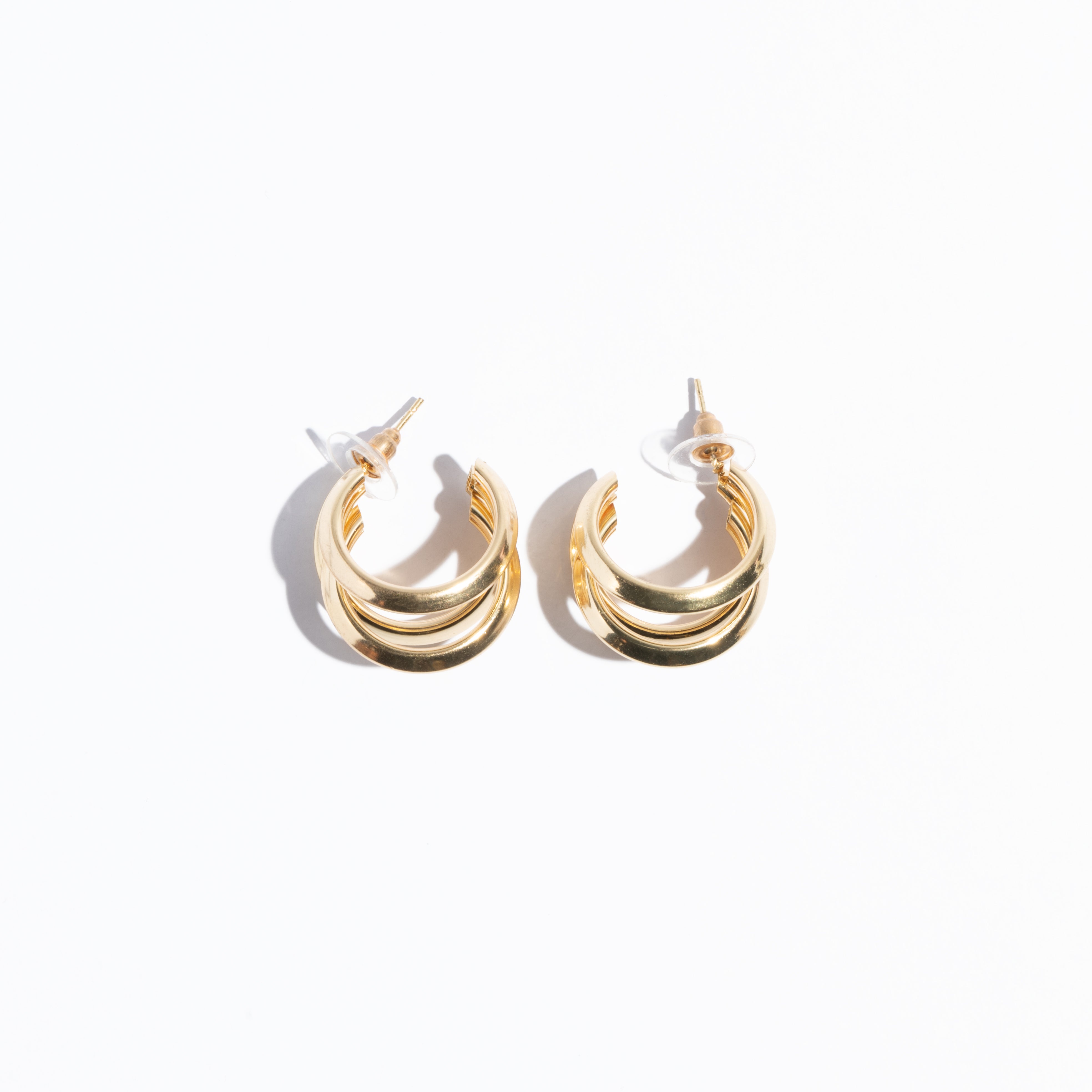 TRI-HOOP EARRINGS