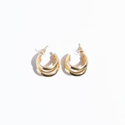 TRI-HOOP EARRINGS