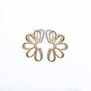 GOLDEN SUNFLOWER EARRINGS