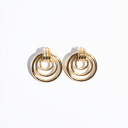 AMPLIFIER GOLD EARRINGS