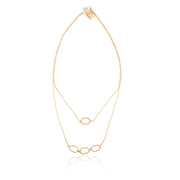 HEXAGONAL MINIMAL NECKLACE