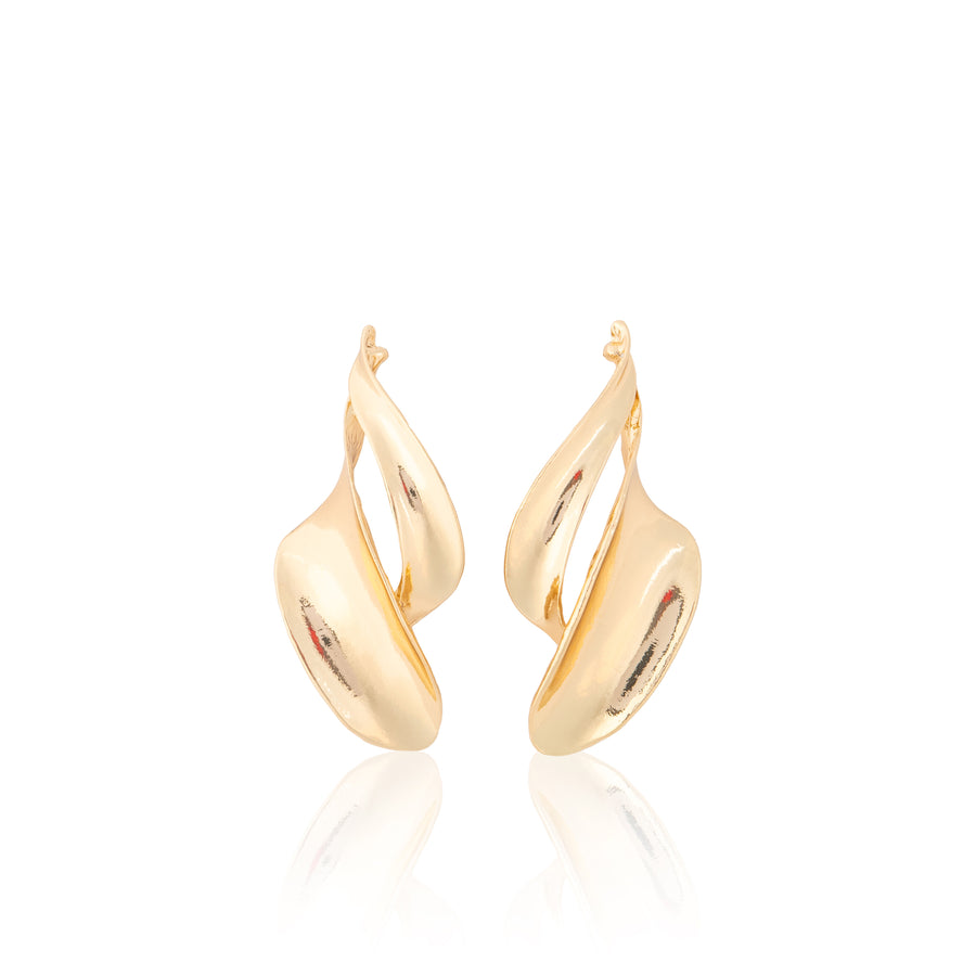 ILLUSIONAL GOLDEN EARRINGS