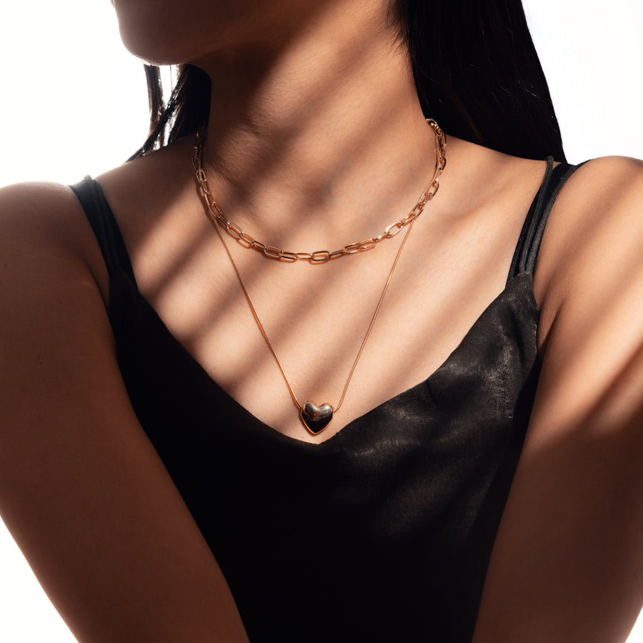 LOVE-CHAINED NECKLACE