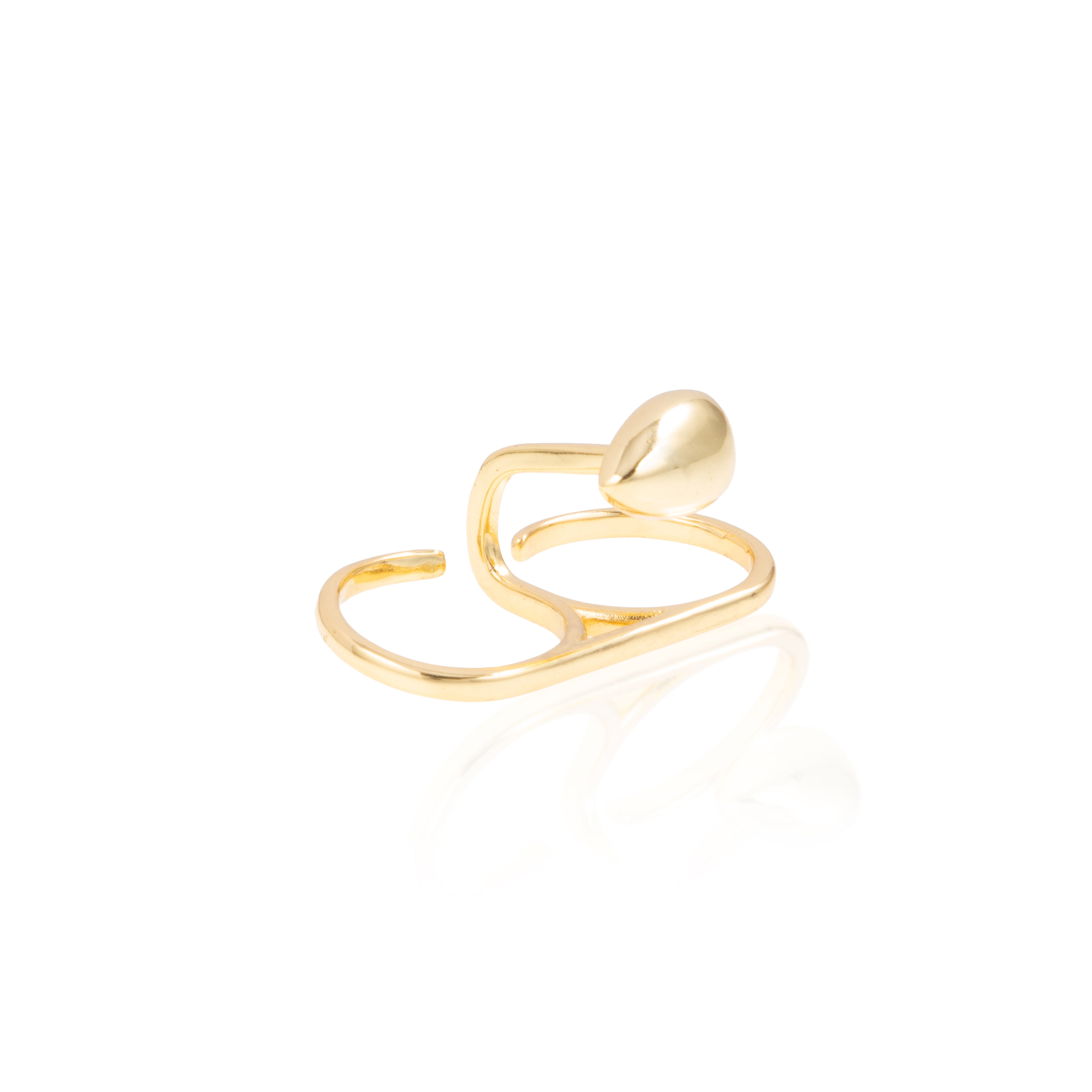 ARCHED DROP RING