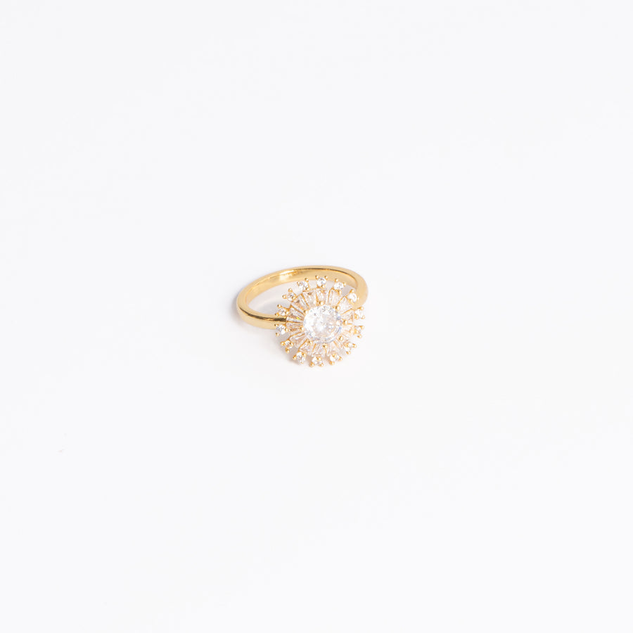 SPINNING SOLITAIRE RING